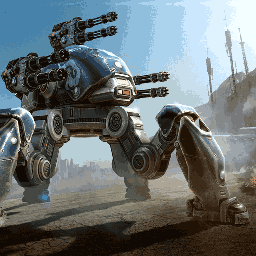 Batallas multijugador de robots de guerra